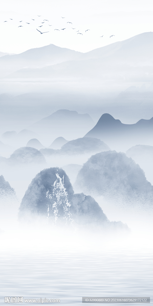 新传 简约新玄关画 TiF分层