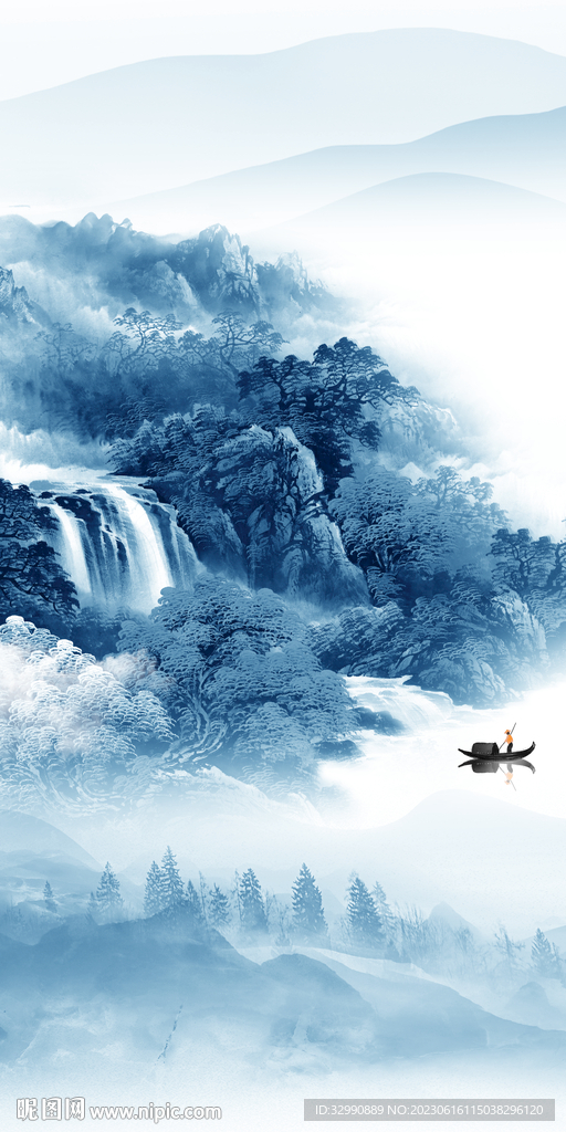 高端 爆款中式玄关 Tif分层