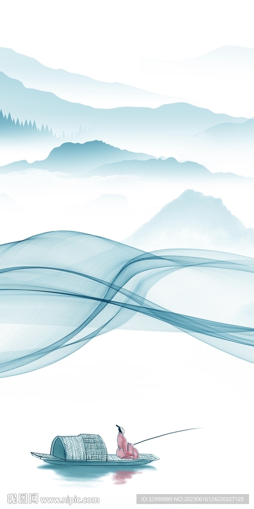 现代 爆款中式玄关 Tif分层