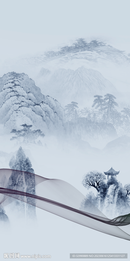 现代 简约简意玄关 Tif分层