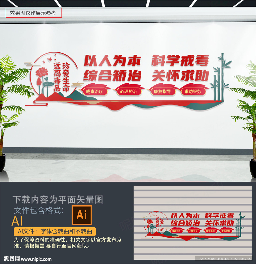 戒毒标语