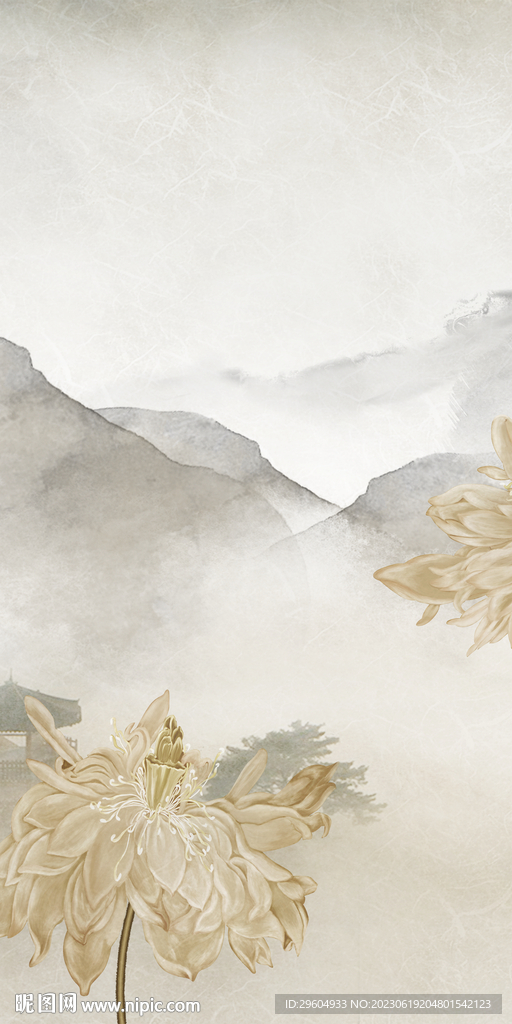 清晰 高清简意玄关 Tif分层