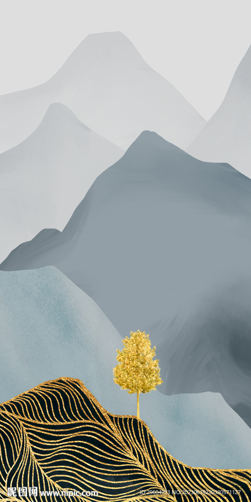 人气 最新高端玄关 Tif分层