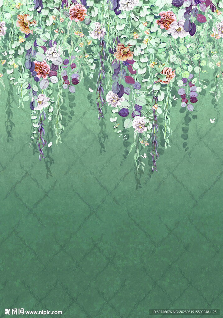 定位花