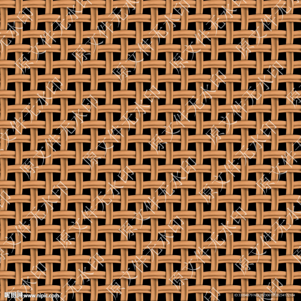 高清透明底竹编上下左右无限延长