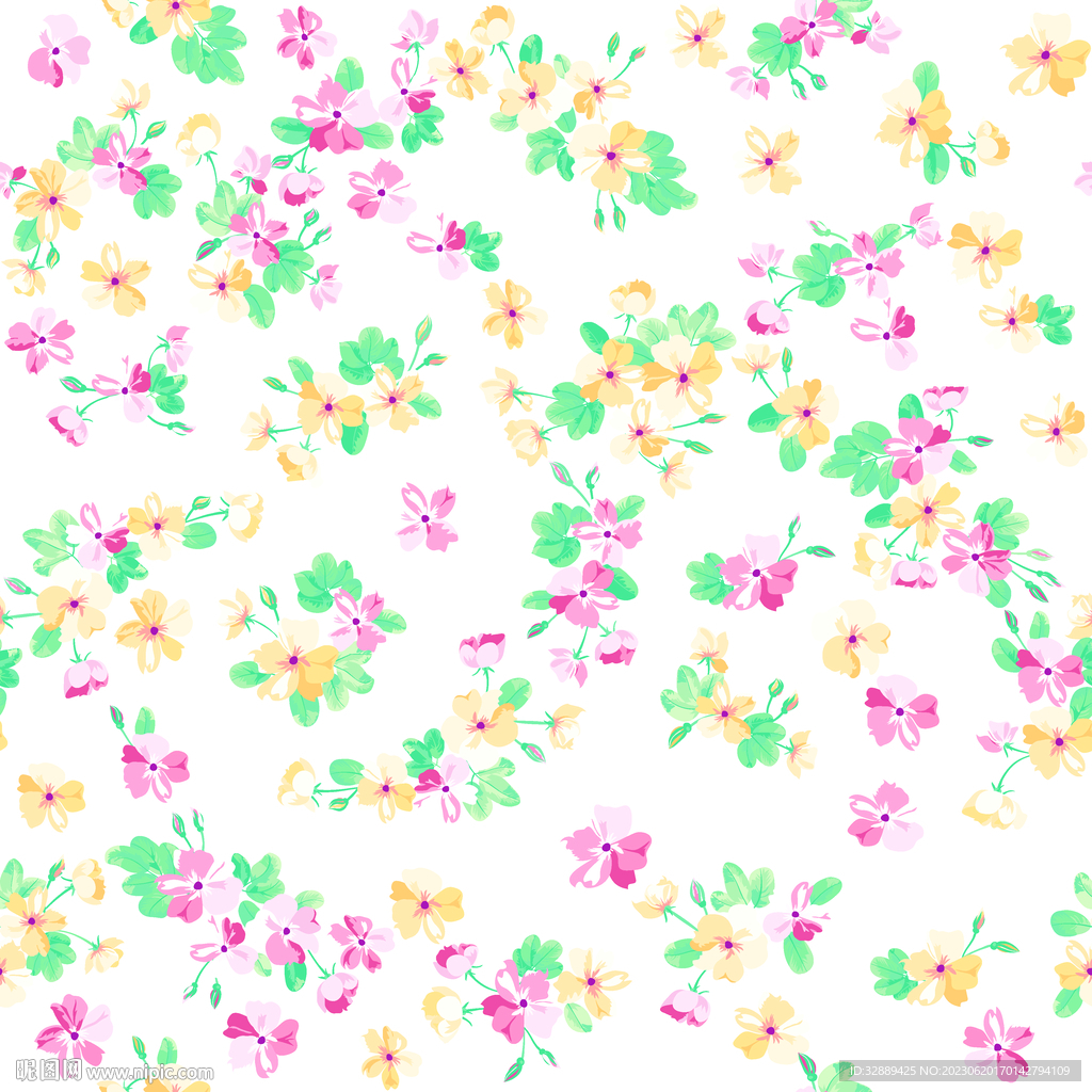 手绘花