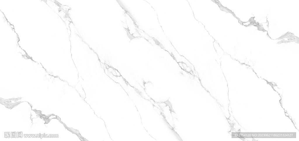 爵士白 灰白根大理石纹理 岩板