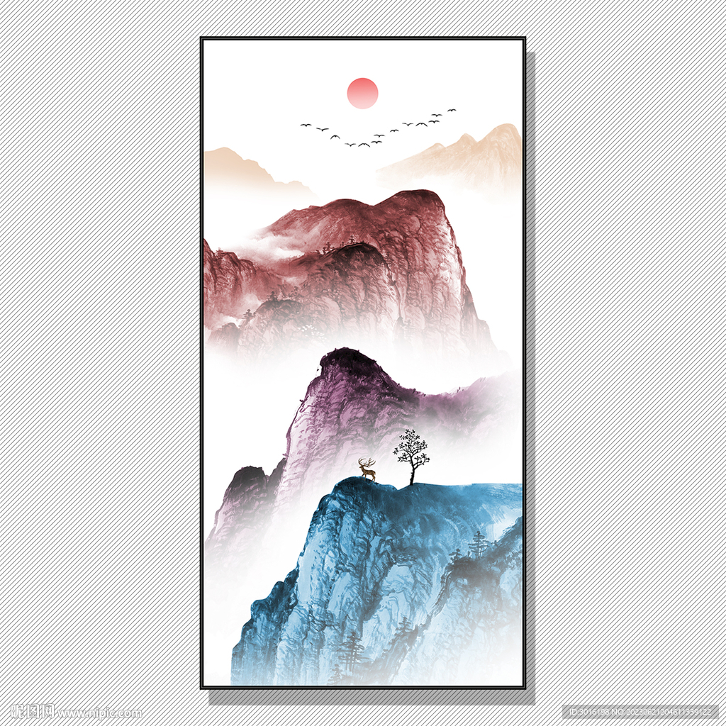 新中式水墨山水