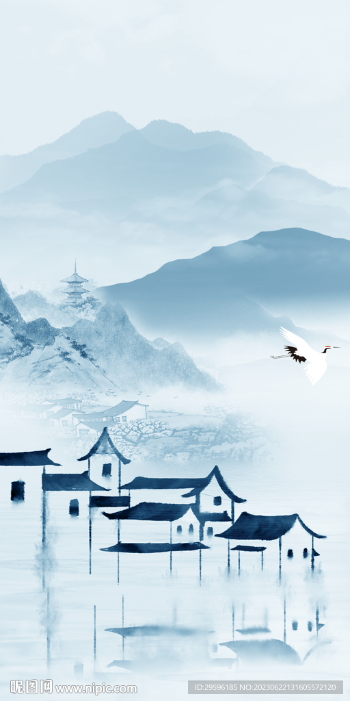 大气 中式简奢玄关 TIF分层