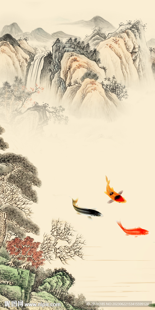 简约 高端高档玄关 Tif分层