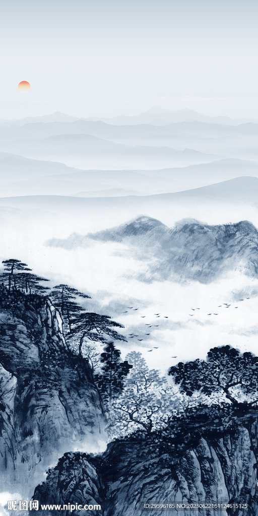 蓝色 新传高档玄关 tif分层