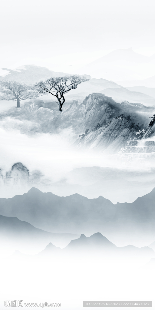 大气 中式清晰玄关 TIF分层