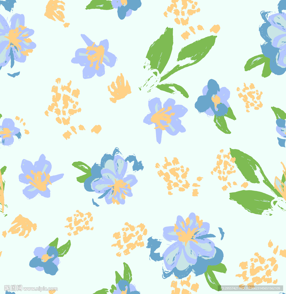 小碎花 