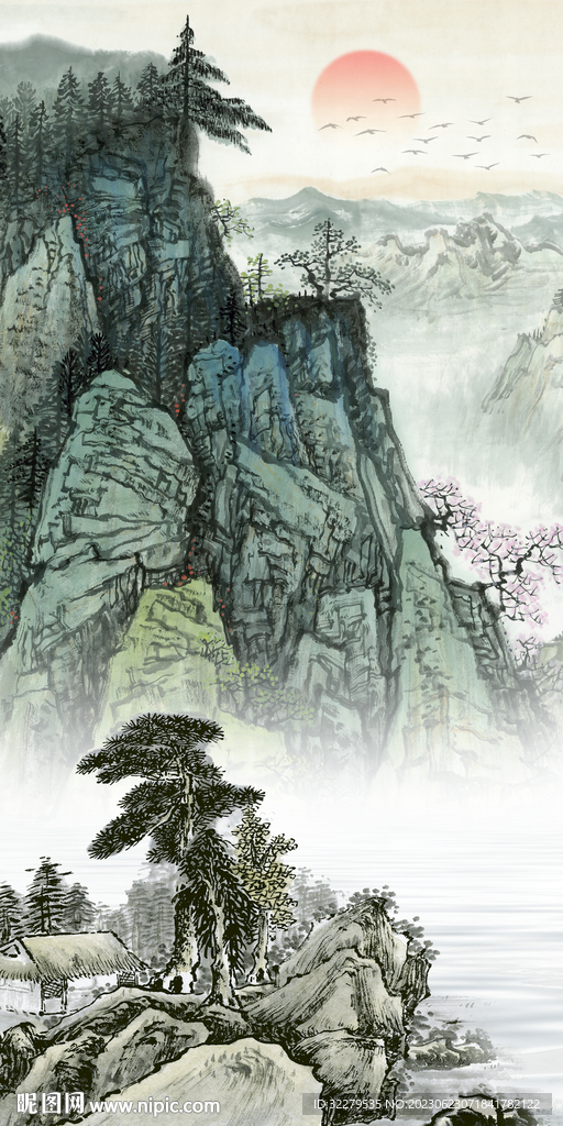 最新 中式新款玄关 TIF分层