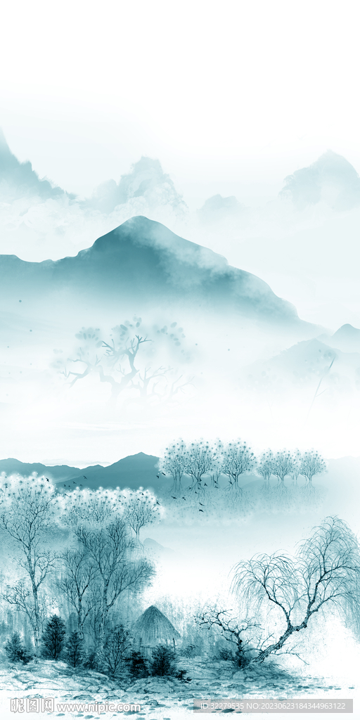 新款 简约中式玄关 tiF分层