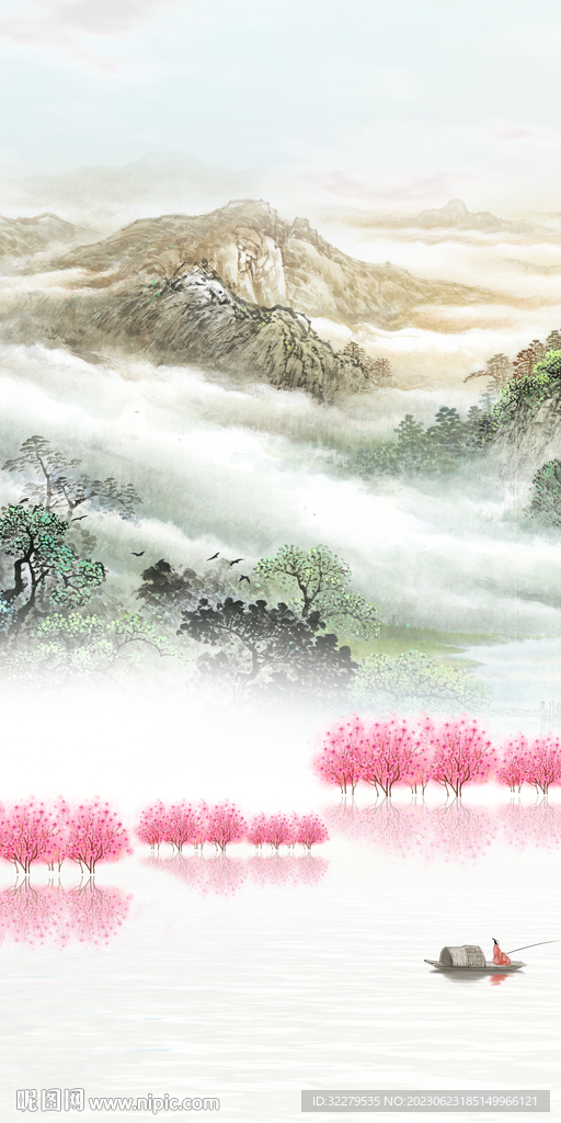 大气 简约中式玄关 tiF分层