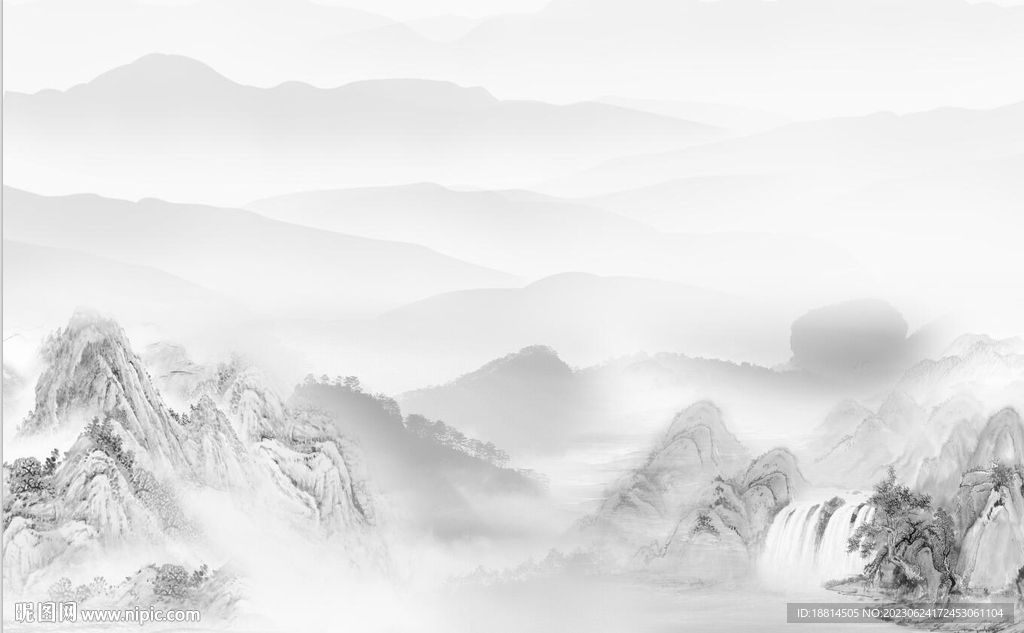 新中式背景墙