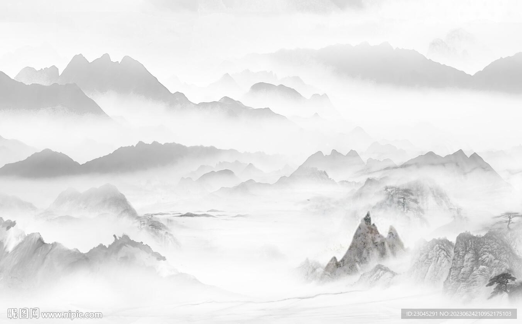 国画山水