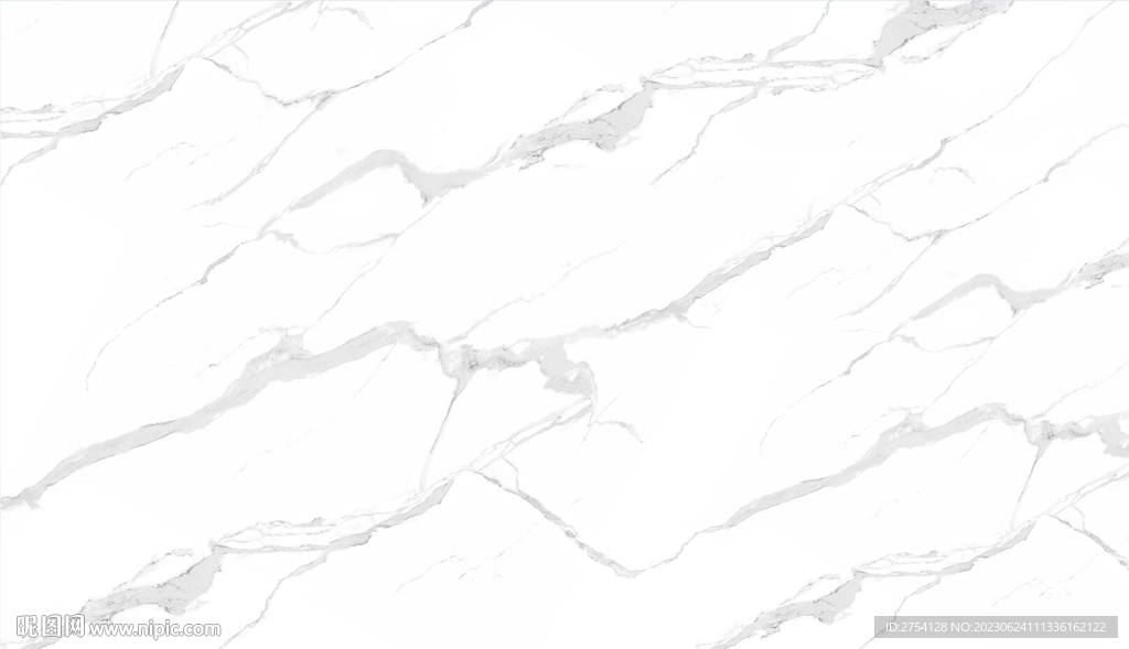 爵士白 灰白根大理石纹理 岩板