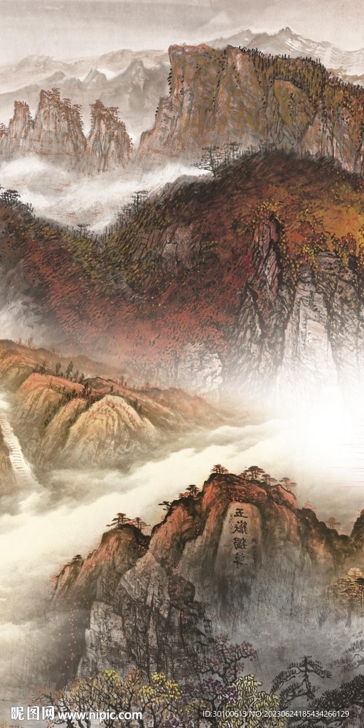 别墅 意境简奢玄关 tIf分层