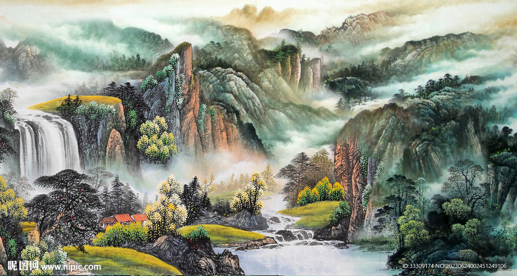 国画山水