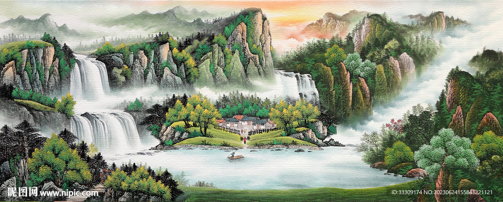 富春山居图