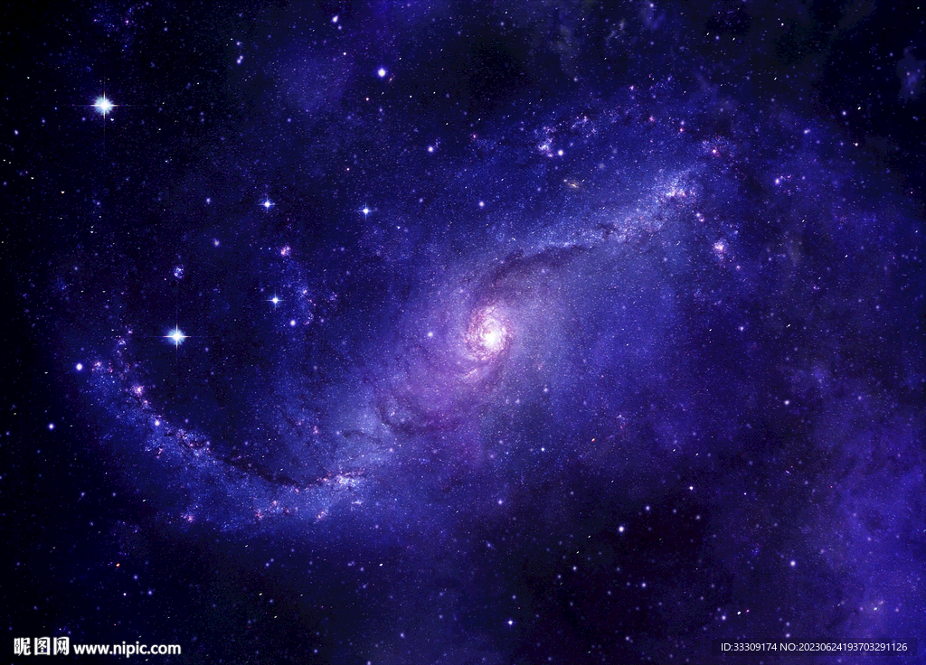 紫色星空背景