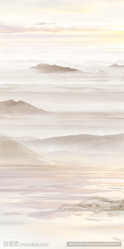 高雅 中式现代玄关 Tif分层