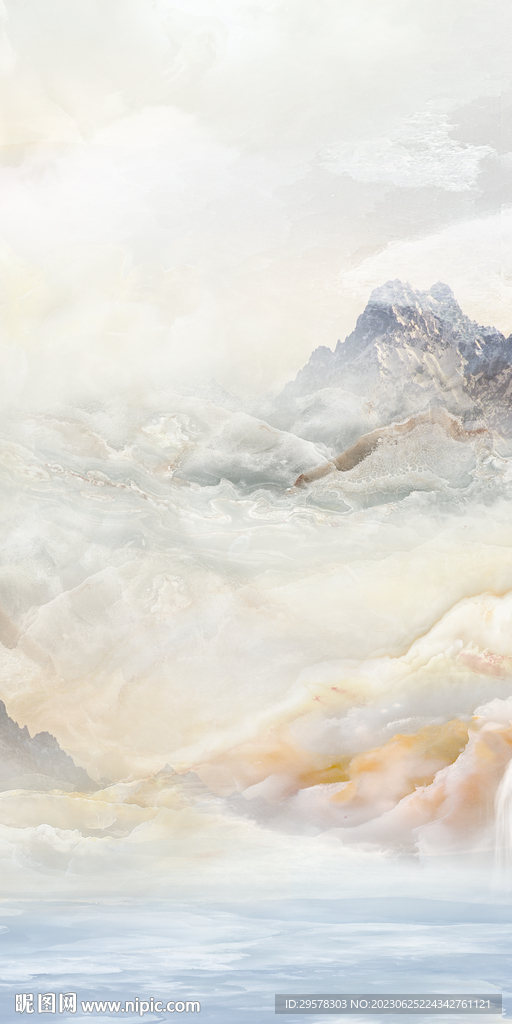 高档 中式现代玄关 Tif分层