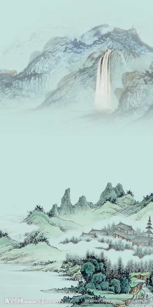 简约 高清简约玄关 TIF分层