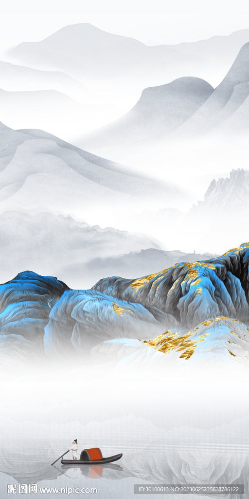 别墅 中式玄关新画 TiF分层