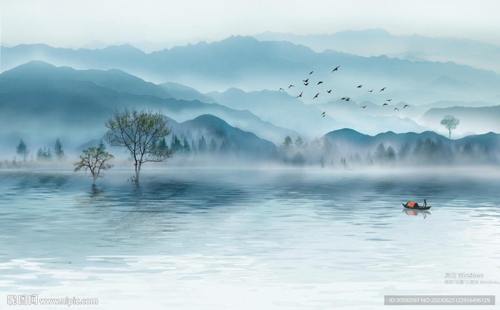 山水画