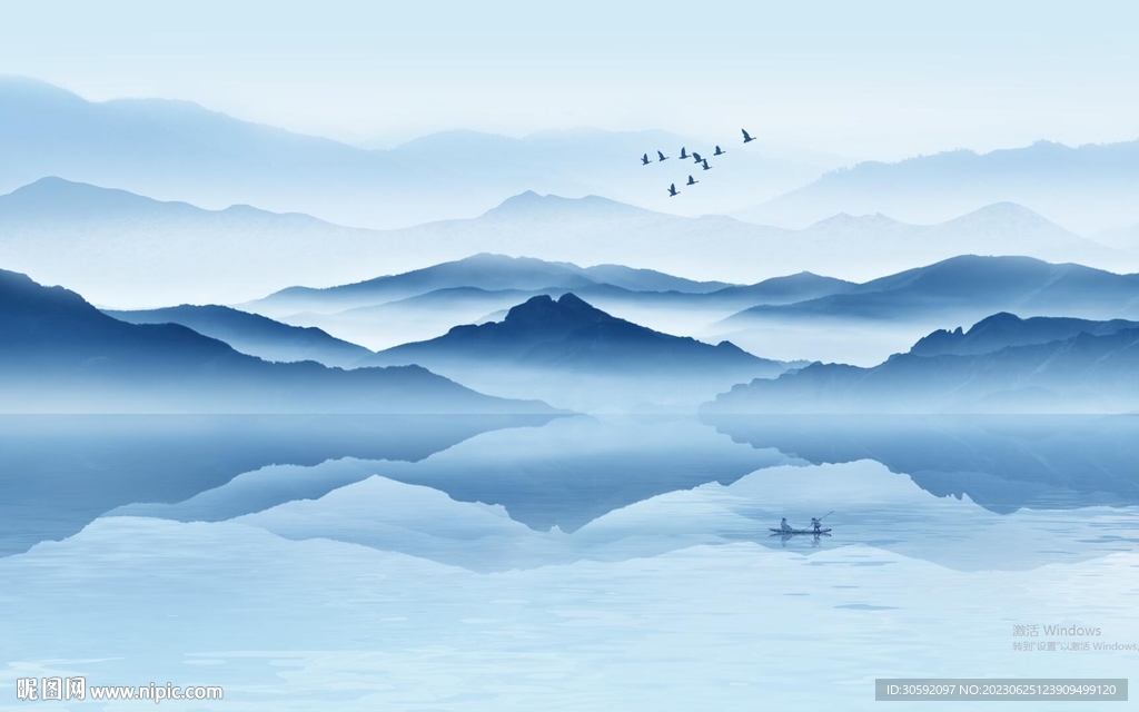 山水画