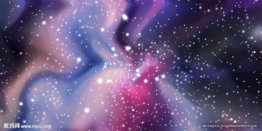 璀璨大气星空