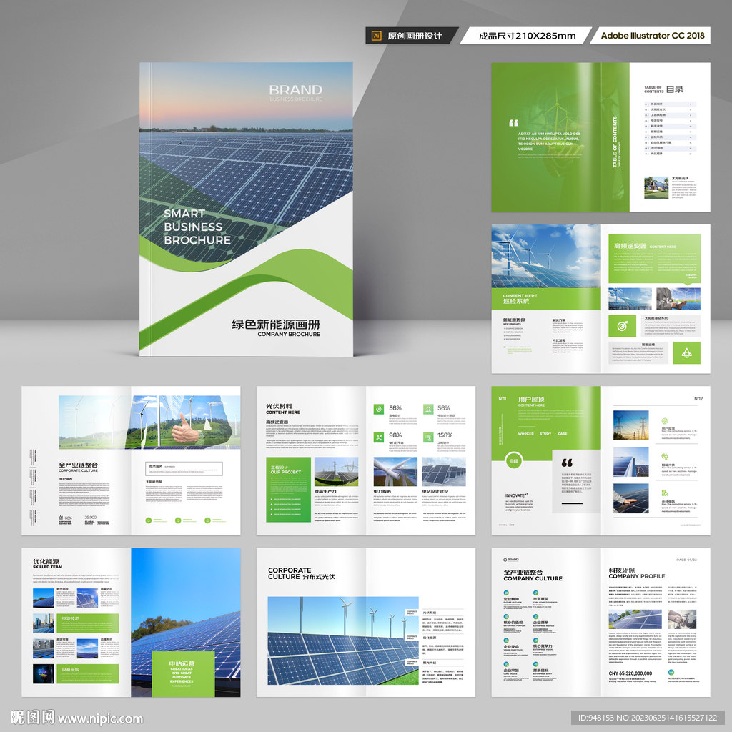 新能源宣传册