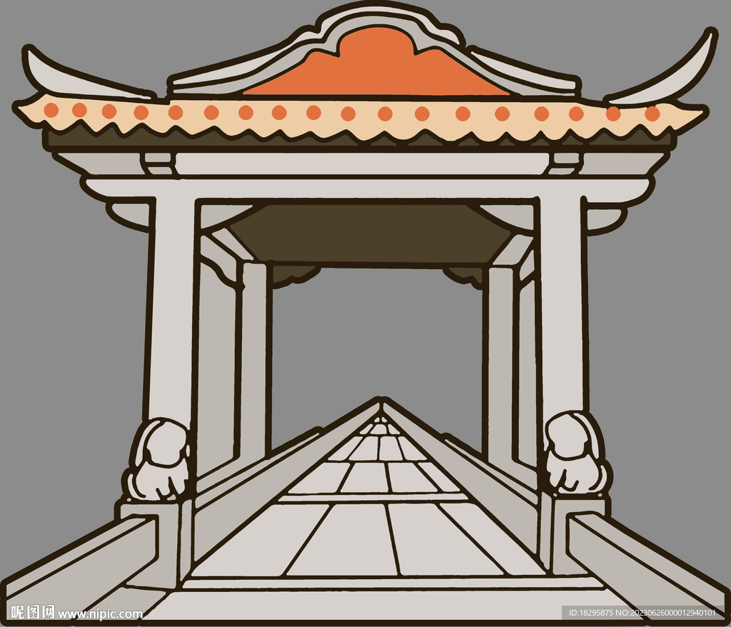 手绘安平桥