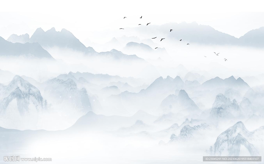 新中式背景墙