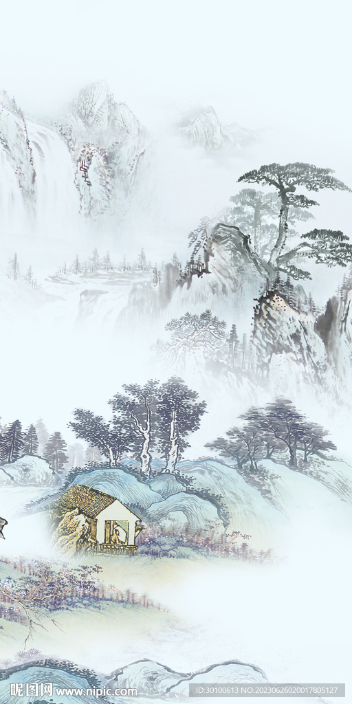 古风 最新高雅玄关 tif分层