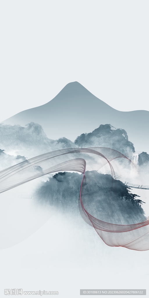 简约 最新高雅玄关 tif分层