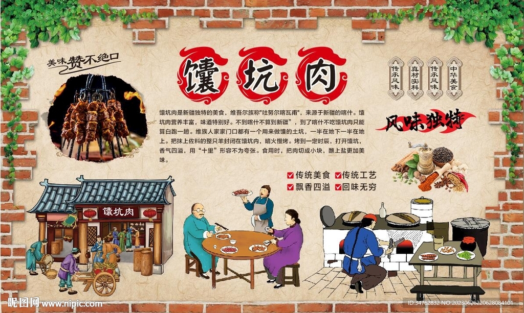  馕坑肉