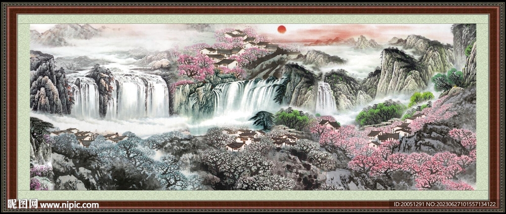 山水长卷 