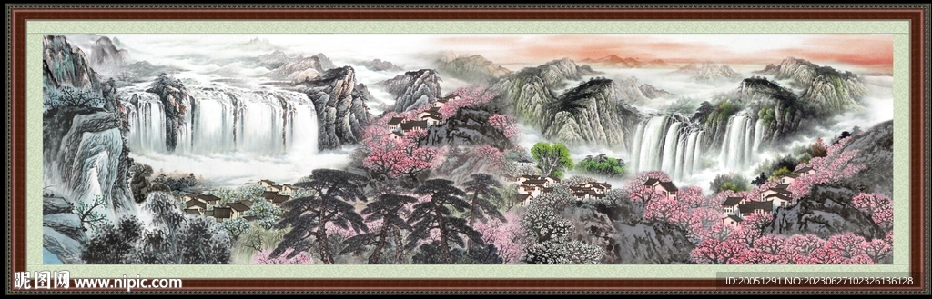 山水长卷 