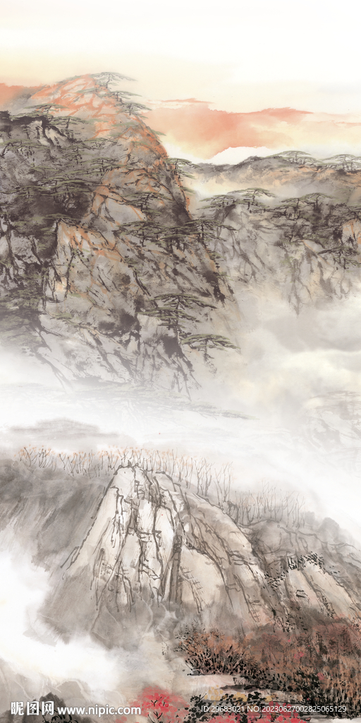 高端 清晰玄关新画 Tif分层