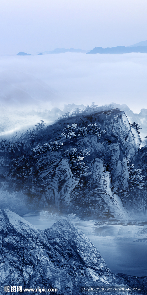 现代 新高端玄关画 tif分层