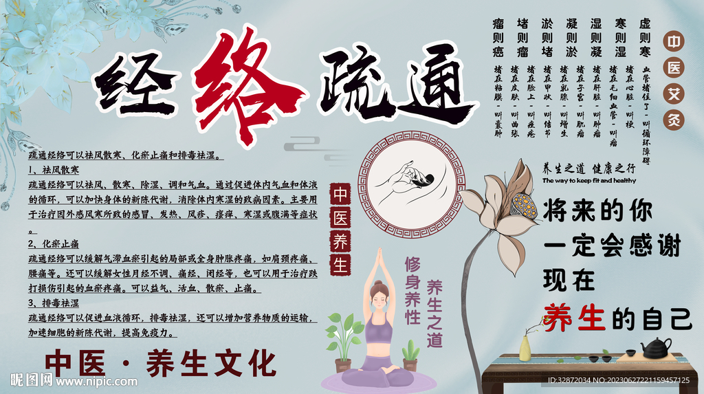 经洛疏通背景墙