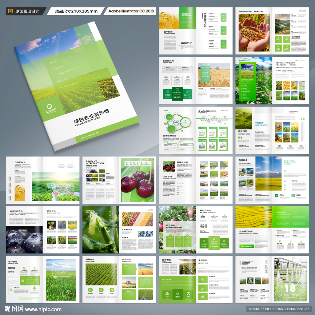 绿色农业画册