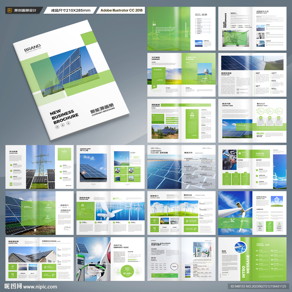新能源宣传册
