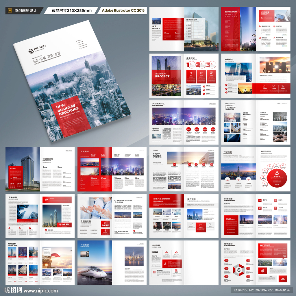 企业文化宣传册