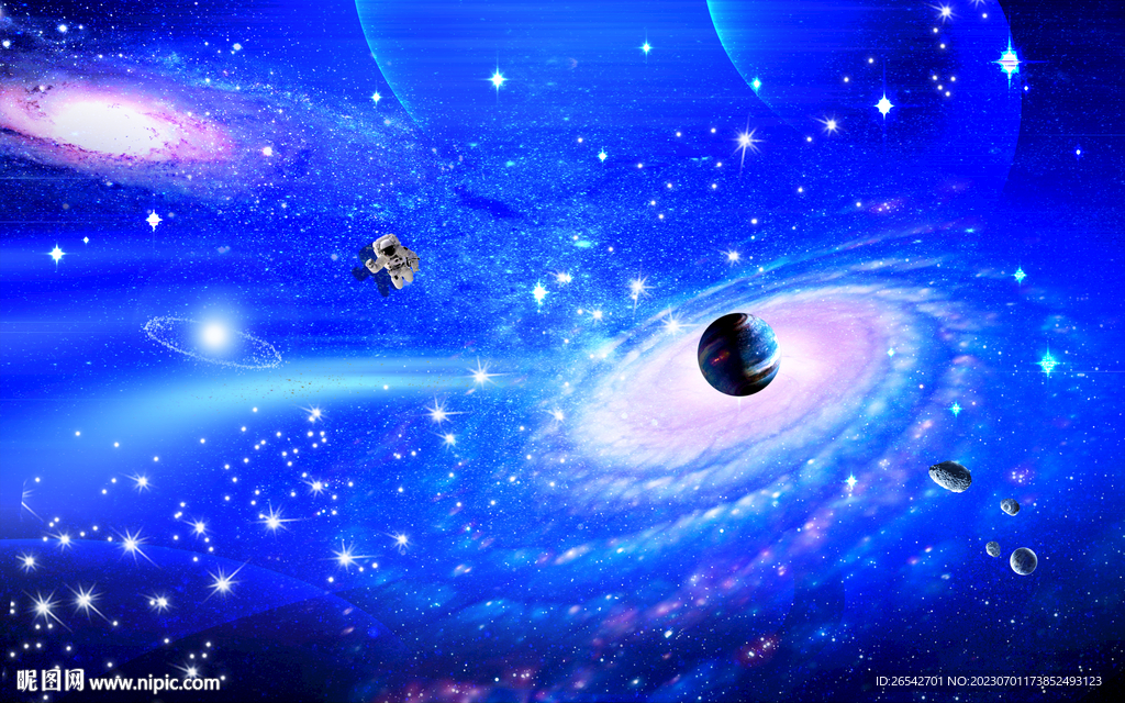 蓝色星空