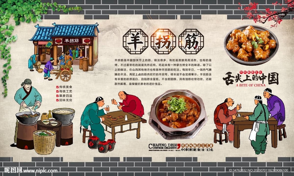 羊拐筋 